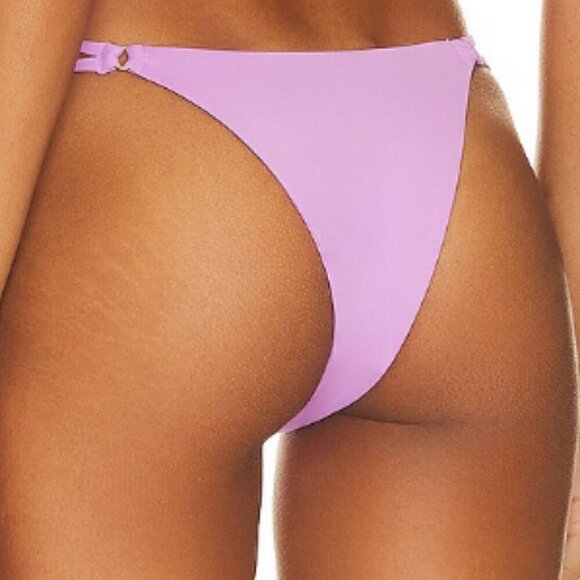 🌻NEW w.tags L*Space Purple Jewel Wilder Bikini Bottom Size Medium - Picture 4 of 10